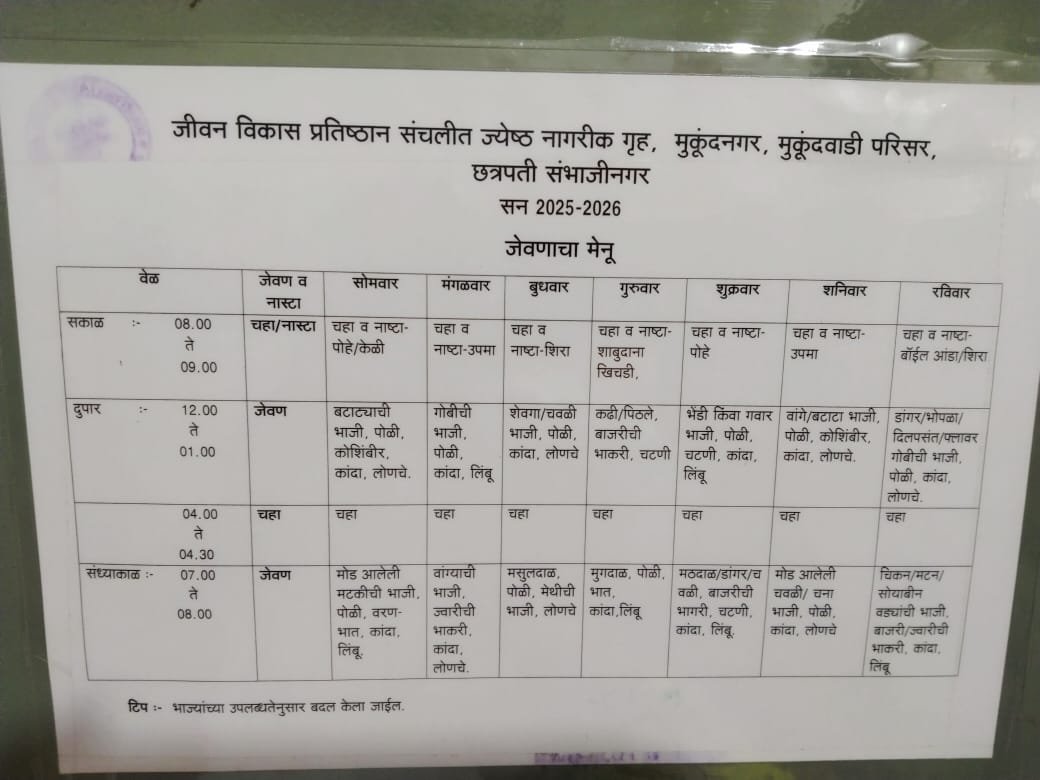 Food Menu
